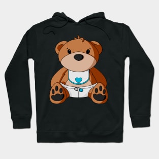 Baby Boy Teddy Bear Hoodie